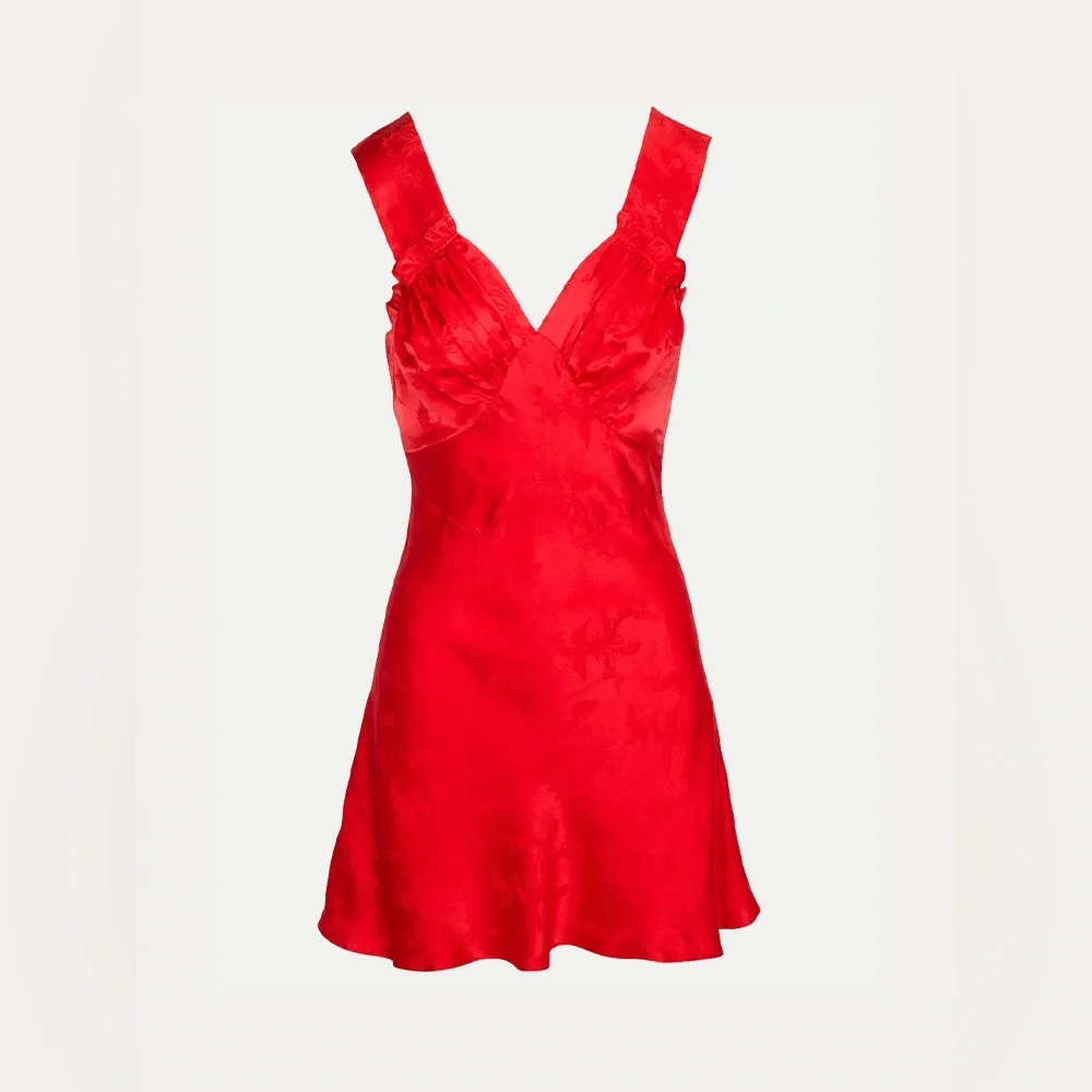 Realisation Par Red Mini Dress - Picture 2 of 6